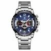 Men's Waterproof Luminous Running Alarm Clock Watch