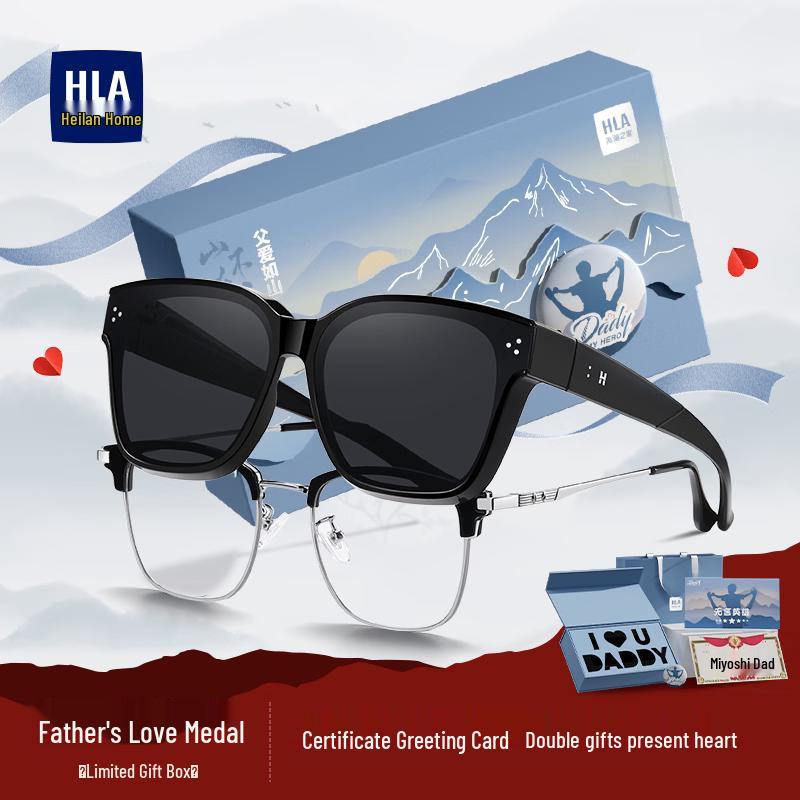 Men s Polarized Clip-on Aviator Sunglasses for Myopia