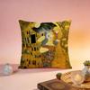 Hot GGGustav Klimted Cushion Cover Premium SkinFriendly Pillow Case MultiPurpose for Home Office Travel