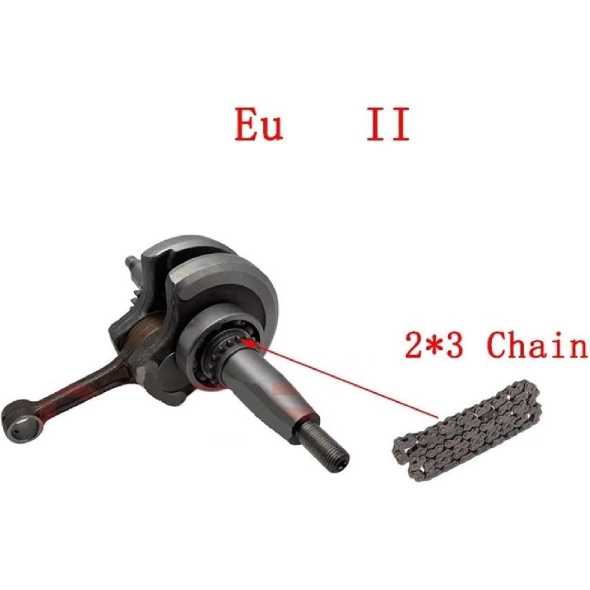 Motorcycle Engine Crankshaft Fits for YBR125 TTR125 125cc EU I EU II(EU II)