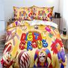 THE AMAZING DIGITAL CIRCUS Bedding Set 3D Duvet Cover Set Bedspread For Boys Girls Kids Home Textiles Microfiber Bedspread