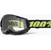 100% Strata 2 Solar Eclipse Cycling Glasses with Clear Lens