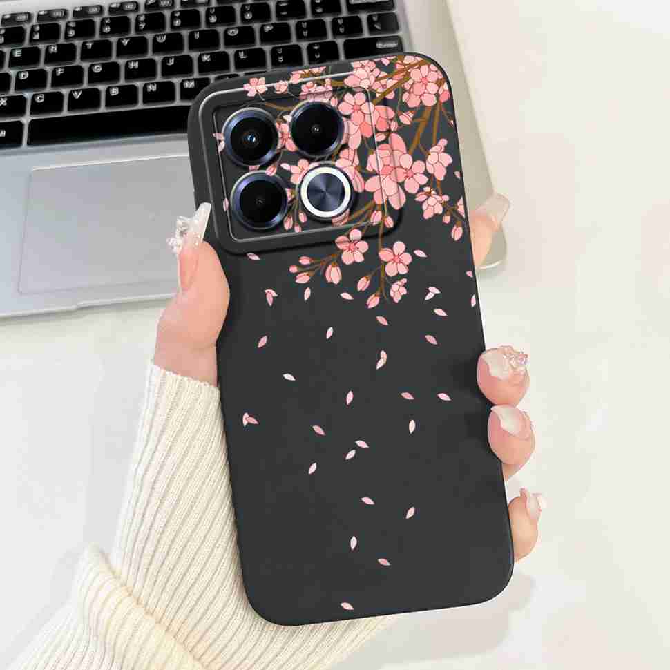 For Infinix Note 40 40X 5G Casing Lucky Girl Soft Silicone Case For Infinix Note 40 X  Note40 40X Pro 40Pro 5G Back Covers