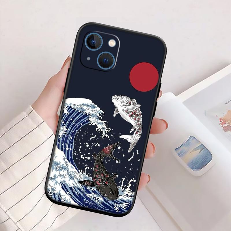 Great Wave Off Kanagawa New High-End Shell Phone Case for Redmi Note 8 9 Pro Max 9S 9T 9C NFC 8T 8A 10A A4