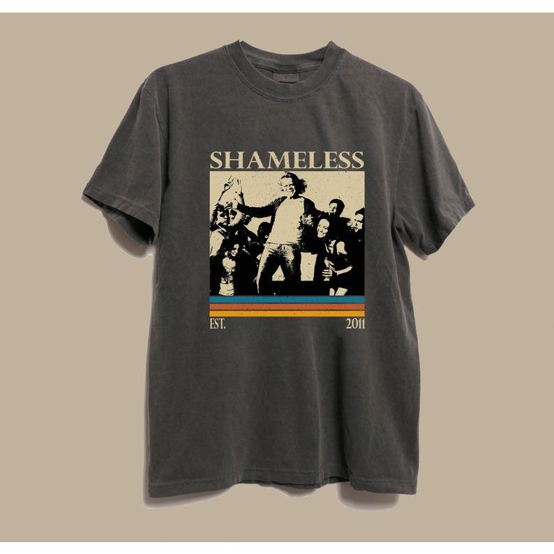 2026 Summer Fashion Trendy Tee Men Women Vintage Top Shameless TV Series Shirt, Hip Hop Streetwear OversizedVintage Tee
