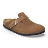 Birkenstock Boston Embossed Corduroy Dark Tea Unisex Sneakers 1028227