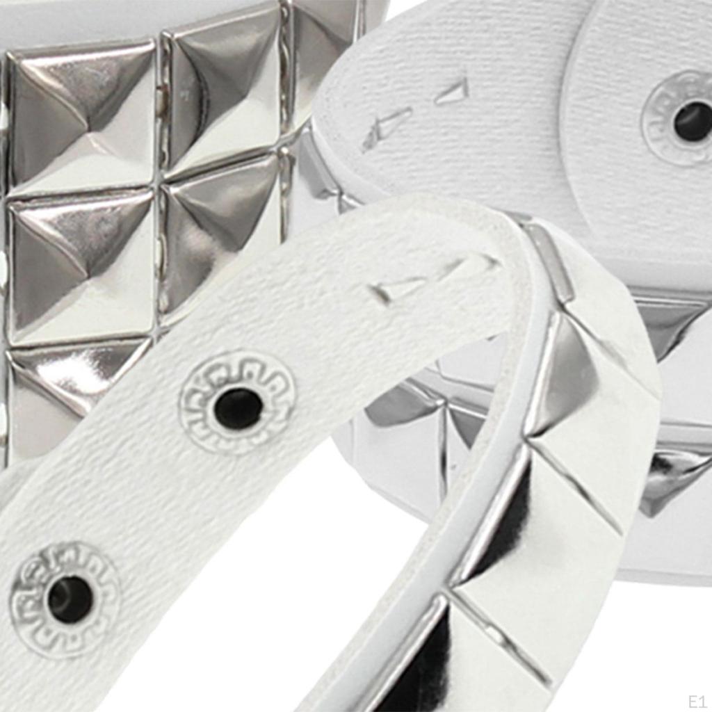 3 ks náramků PU Módní obalovací náramek pro dospělé Cosplay Party