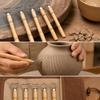 5 Pieces Ceramic Refining Tool Multi-Purpose Craft Tools Lightweight