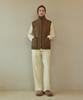 Atempo Quilting Padding Vest_Brown (Women)