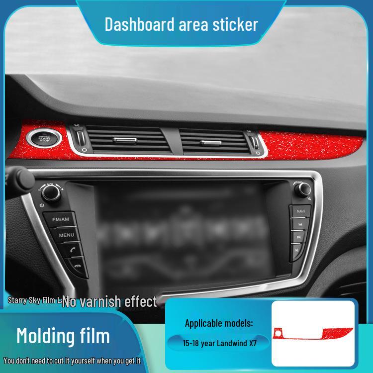 

Starry Sky Film for 15-18 Landwind X7 Interior: Matte Wrap Sticker with Replacement Service for Damages.