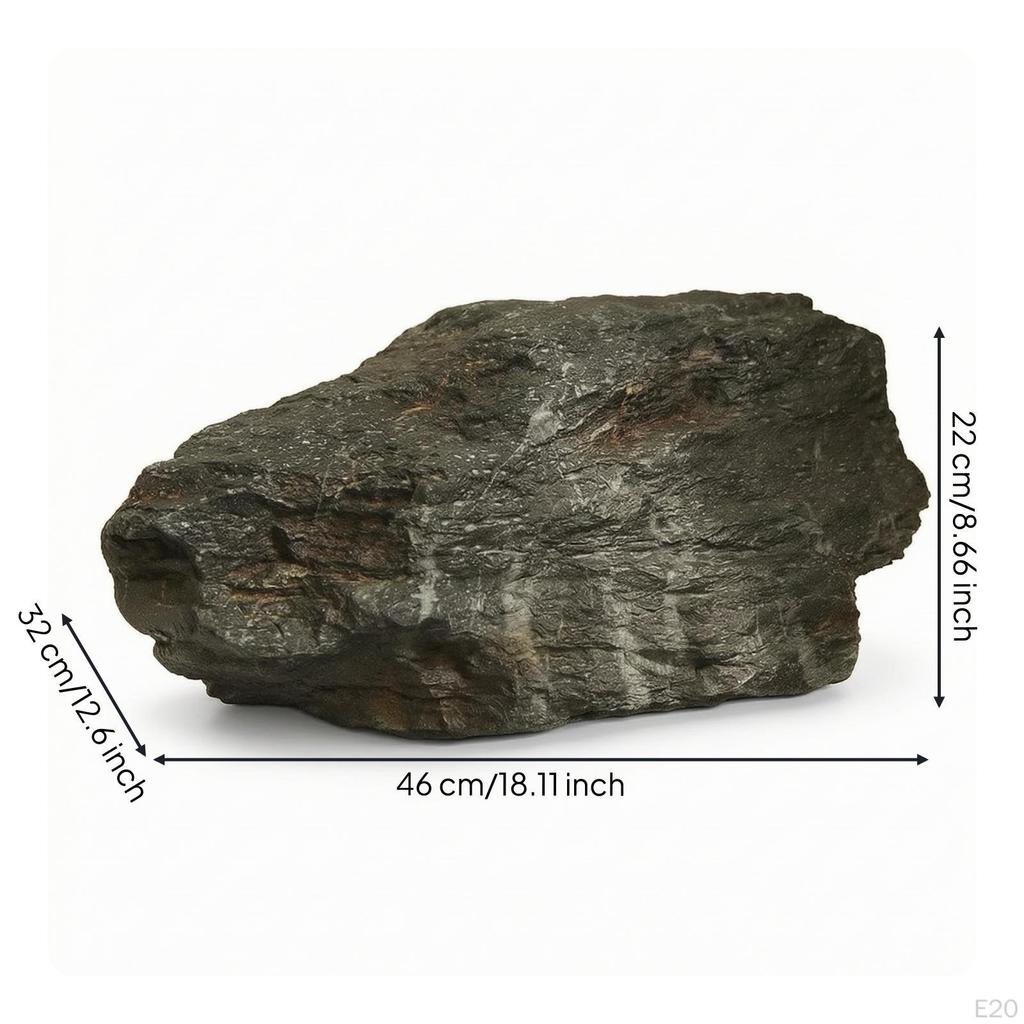 Landscape Boulder & Prop Realistic Foam Lightweight Decorative Stone Piece for Visual