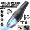 Car Wireless Vacuum Cleaner 24000Pa Powerful Suction Cordless Portable Handheld Vacuum Cleaner For Home Car 120W 12V