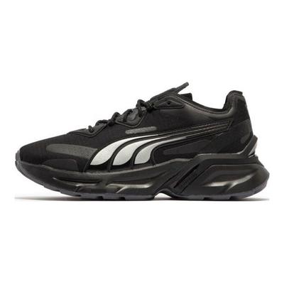 Pwrframe Aerogram Reflective Fabric Synthetic Leather Sports Comfort Low-Top Lifestyle Shoes Unisex Sneaker Black 390206-02