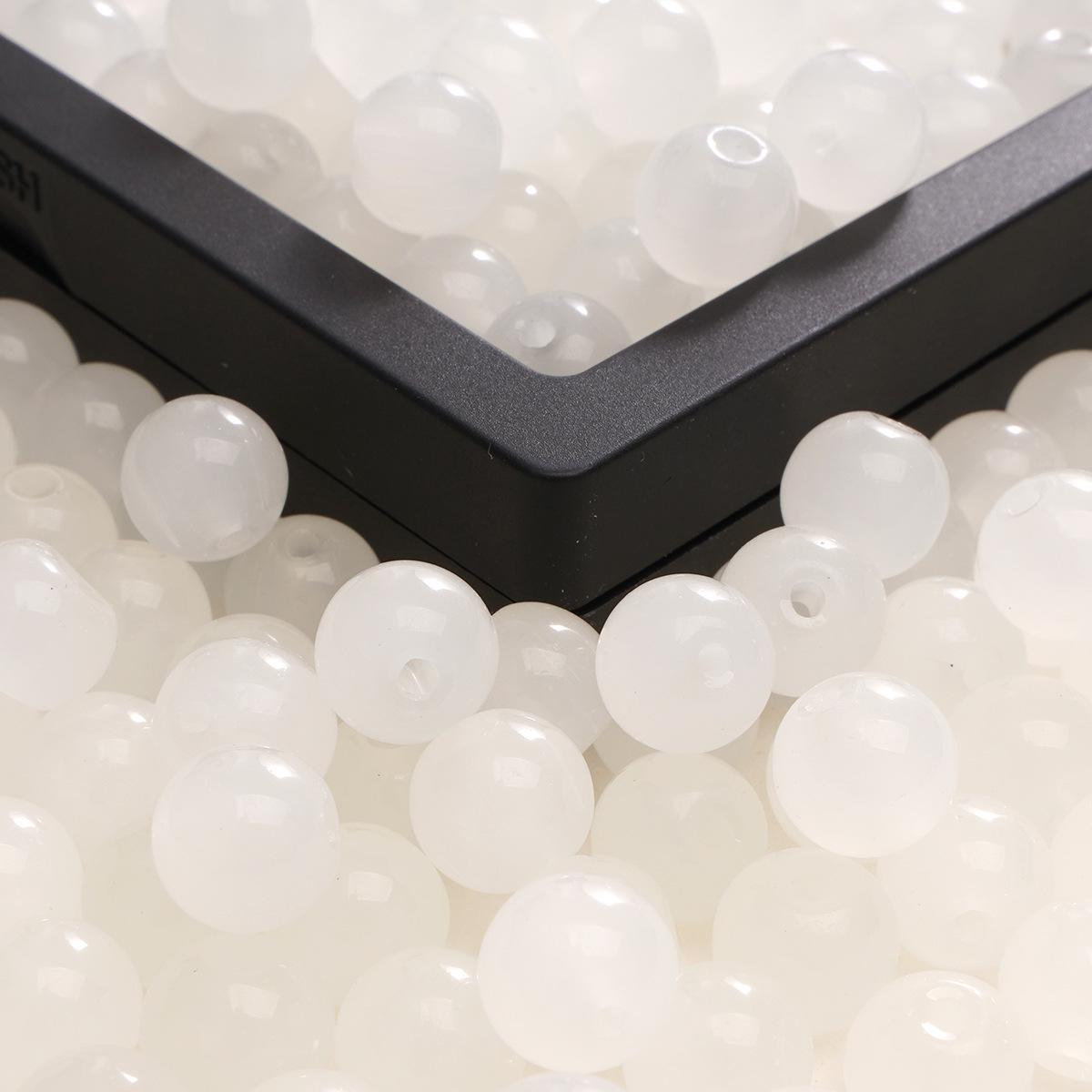 

Бусины из имитации нефрита 6 мм, однотонные, для изготовления украшений своими руками 6mm, Hole ~1mm, 50 pcs/pack