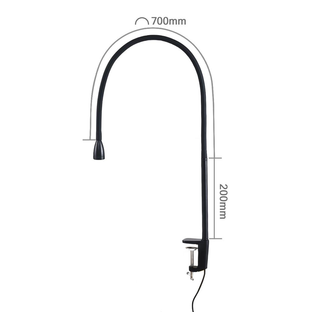 Lampada 5W UV per Colla Ciglia Asciugatura Rapida Lampada Polimerizzazione Studio Ciglia Lampada LED Specifica a Clip Salone di Bellezza