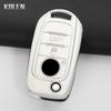 Tpu Car Flip Key Case Cover Shell Fob For Fiat Tipo Toro Nuovo Freedom 500X Doblo Argo Grazie Key Protector Accessories Keychain