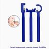 Chewing Teether Tube for Adult Kids Speech Therapy Autism Sensory Rehabilitation Lower Jaw Tongue Muscle Trainer Talk Tools