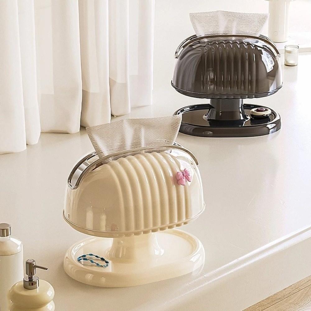 With Shelf Paper Towel Case Dust-Proof Napkin Holder Paper Towel  Dispenser  Office