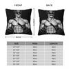 Tom Of Finland Daddy Gay Pride Quadratischer Kissenbezug Polyester Leinen Samt Kreativ Reißverschluss Dekor Bett Kissenbezug