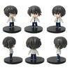 7.5cm New Bungo Stray Dogs Dazai Osamu Figure Japanese Cartoon Figurines Collection Cute Toys Entertaining Play Safe Fun Kid Friendly