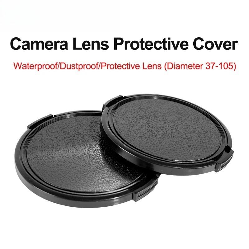 Camera Cap Lens Cap Lens Cover Protector Universal For Canon Nikon Sony Olypums Fuji Samsung 37 39 40.5 43 46 49 52 55 58 62 67