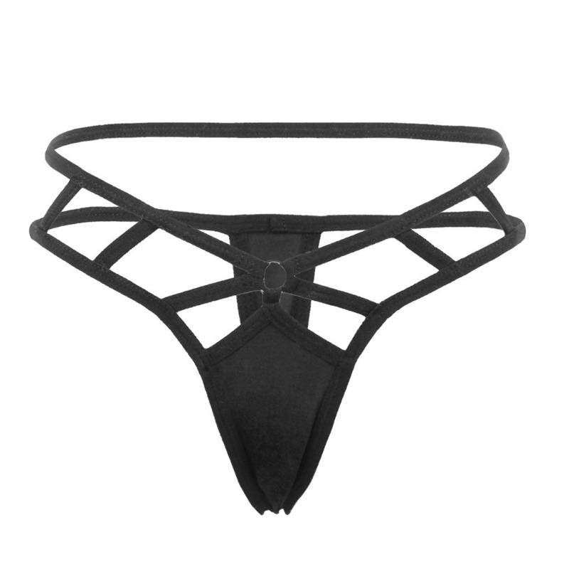 A new strap hollowed out milk silk women's sexy underwear