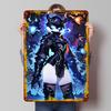 Armored Warrior With Dragons Poster Customized Wall Art Vintage Metal Signs Retro Tin Plaque for Man Cave Home Decorations Decor