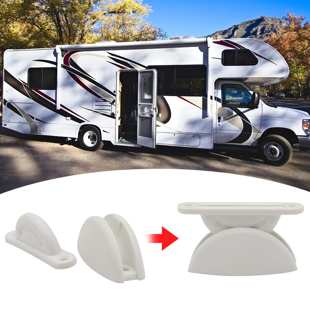Door Retainer Holder T Shape Door Stopper Clip Nylon Caravan Door Retainer Locker Retainer for RV Caravan Camper Motorhome Boat