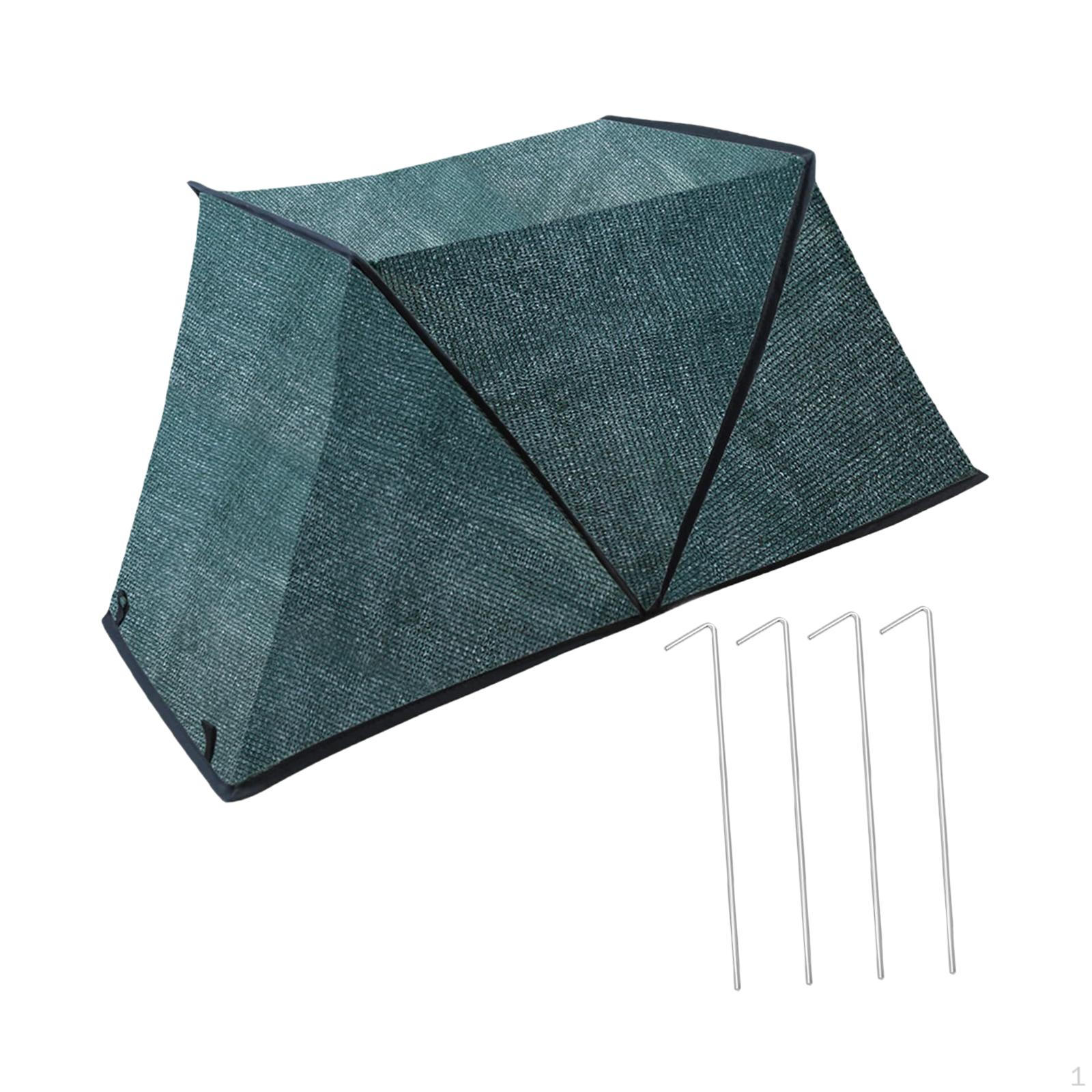 

Складной садовый тент-навес с опорными колышками для защиты растений