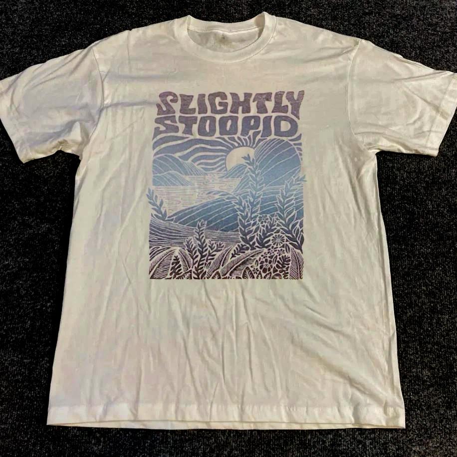 Vtg Slightly Stoopid Band Tour Concert Cotton White T Shirt S-5XL TU580 S