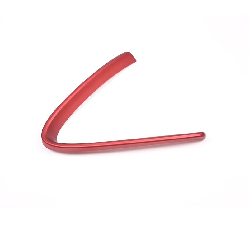 For Alfa Romeo Giulia Stelvio 2017 2018      ABS Plastic Front Grill Decoration Frame Car Accessories