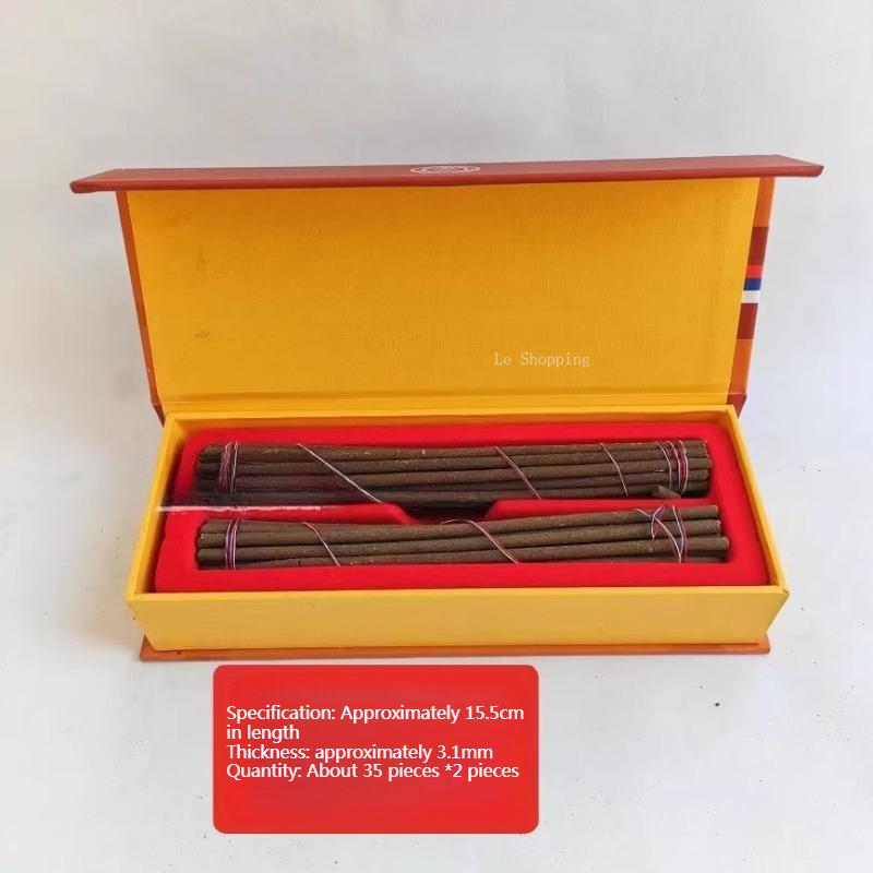 

Natural Plant Tibetan Incense Handmade Incense Stick/Temple Worship Buddha Indoor Air Purification Calm The Mind Joss Stick Incense Stick