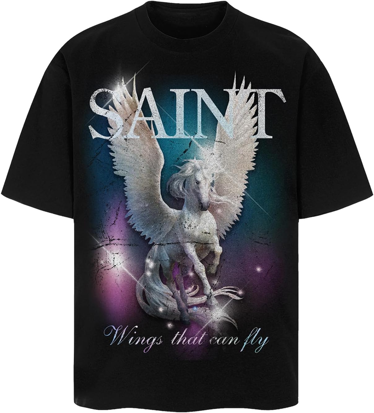 

Arnodefrance Unisex Vintage Graphic Tshirt Saint Printing Streetwear Tshirts Hip Hop Rapper Tee Shirt Short Sleeve Shirt 5XL різнокольоровий