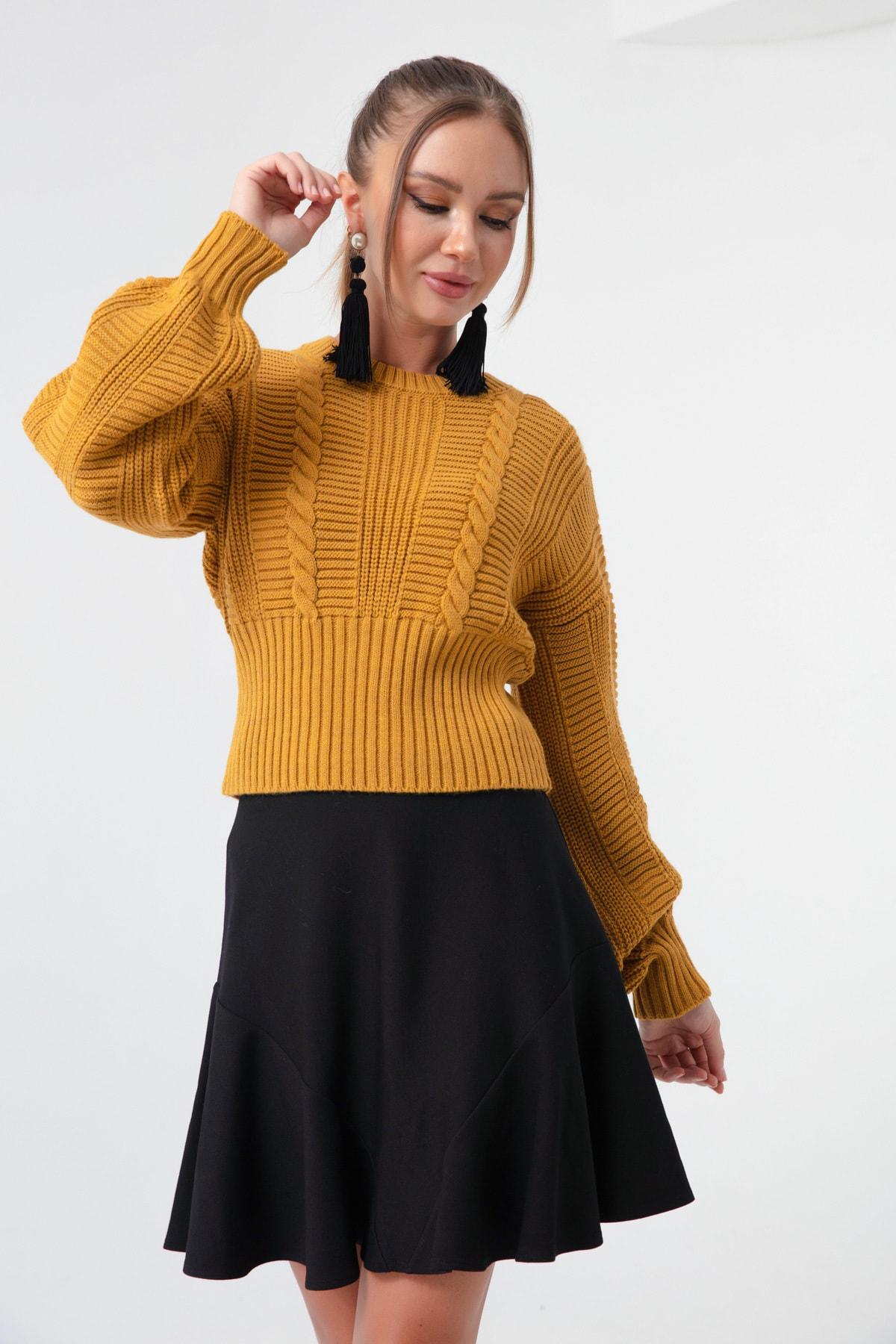 

Женский модный пуловер, свитера с длинными рукавами, осенне-зимний повседневный вязаный топ, футболка, один размер SL