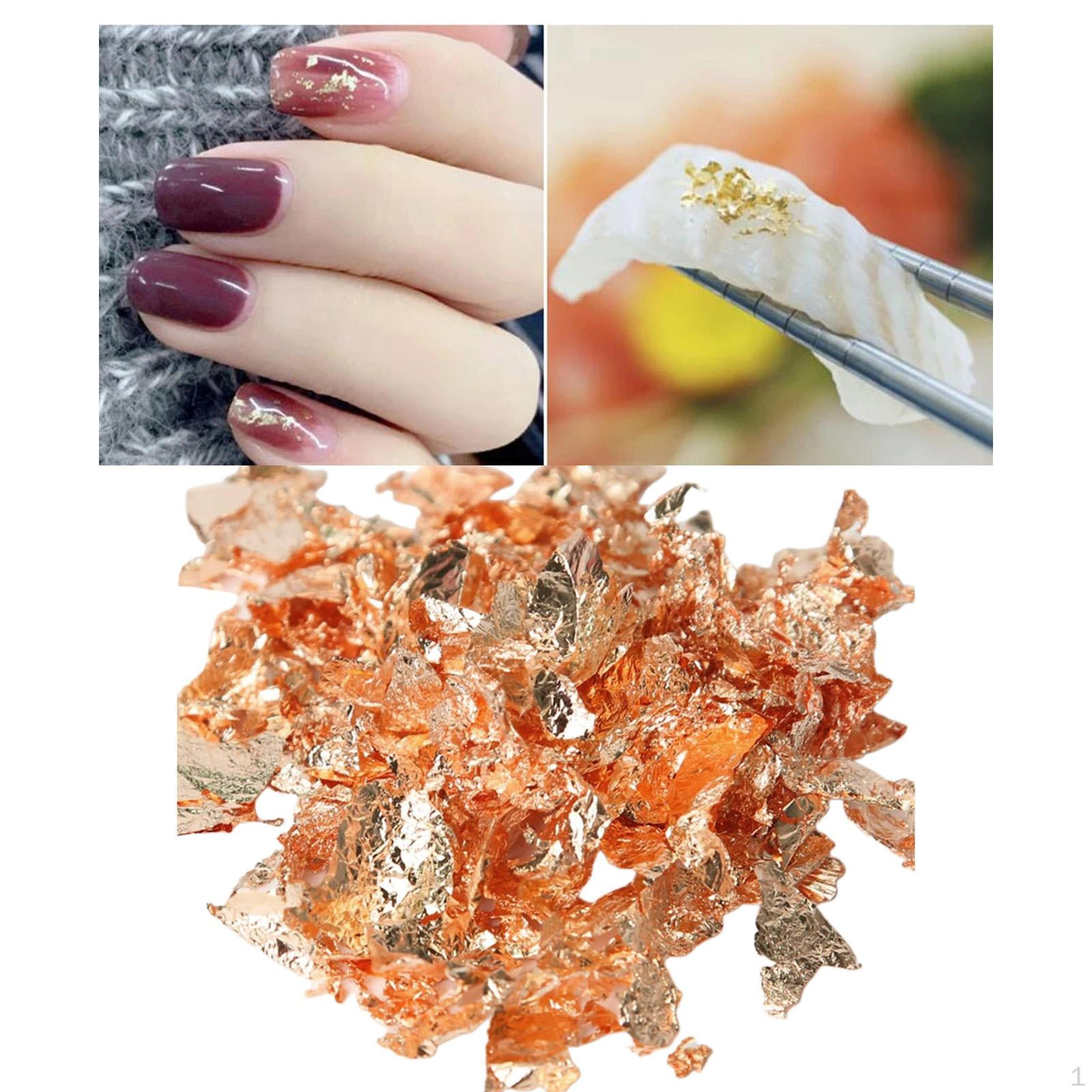 

Flake, 20g Copper Leaf Flakes for Resin Material Art, Painting, Crafts, Decoration Copper Foil