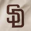 Fanatics MLB Standard Logo Pu Melton San Diego Brown Jacket, Padres, ML2325FW02, (Brown)