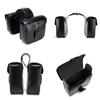 Universal Motorcycle Side Case Saddlebags Waterproof Removable Design With Anti Theft Lock And High Capacity Storage 2x