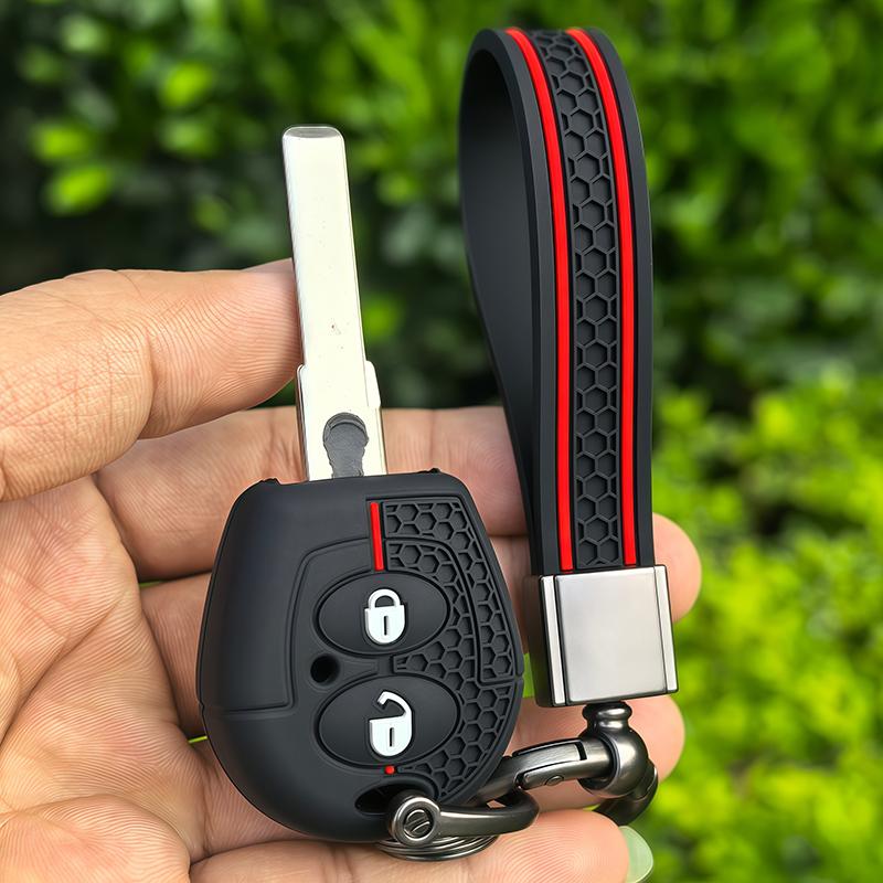 Keychain Silicone Car Key Cover Case for Renault Duster Kaptur Clio Captur Logan Megane 2 3 Laguna Fluence Zoe Koleos Scenic