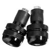 2Pcs 1Pair Aluminum 19mm - 22mm 2x 7/8 Inch Motorcycle Handle Grips Motorbike Handlebar Grips Ends Weights Grip Cap Plug