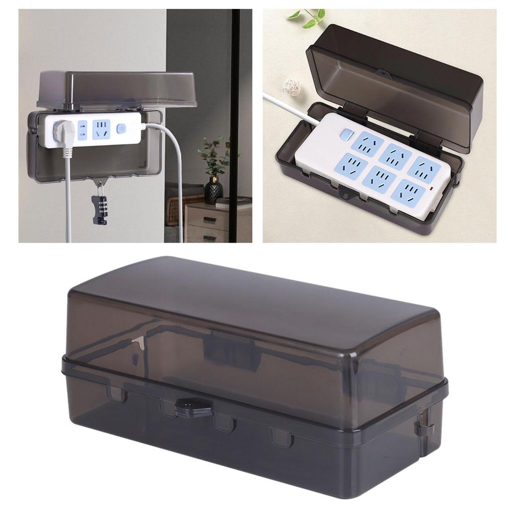 Outdoor Electrical Box, Electrical Connection Box, Waterproof Extension Cord Cover, Easy to Use