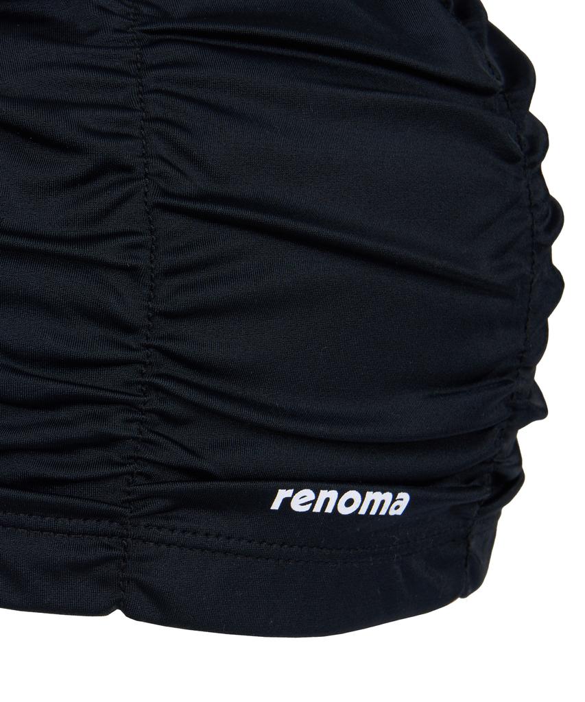Lenomasuyeongbog Accessories Adult Shirred Aqua Swim Cap Black Ro-Rc2G305-Bk