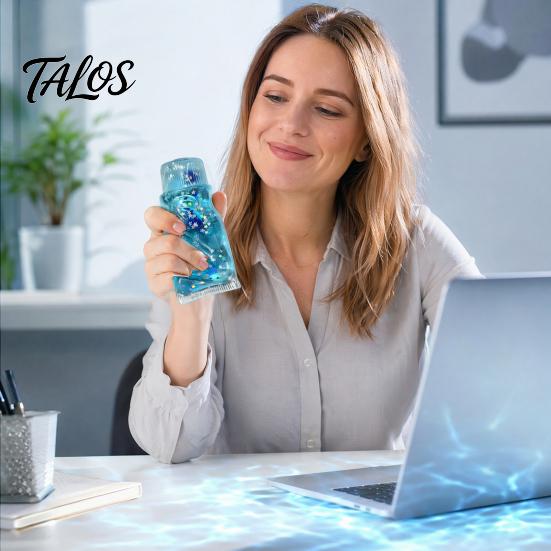 Hand Relaxation Toy Stress Relief Toothpaste Tube Toy, Slow Rising Clear Squeeze Sensory Anxiety Relieving Fidget for Home Office School