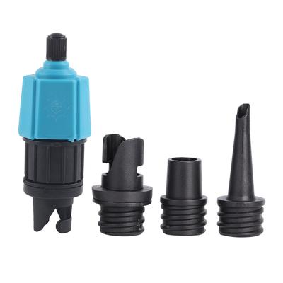 SUPs Pumpenadapter Aufblasbarer Luftventiladapter mit 3 Luftanschlüssen für Paddleboard Kanu Schlauchboot