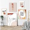 Abstract Matisse Body Line Posters Leaf Boho Black Beige Canvas Paintings Wall Art Print Picture Living Room Interior Home Decor