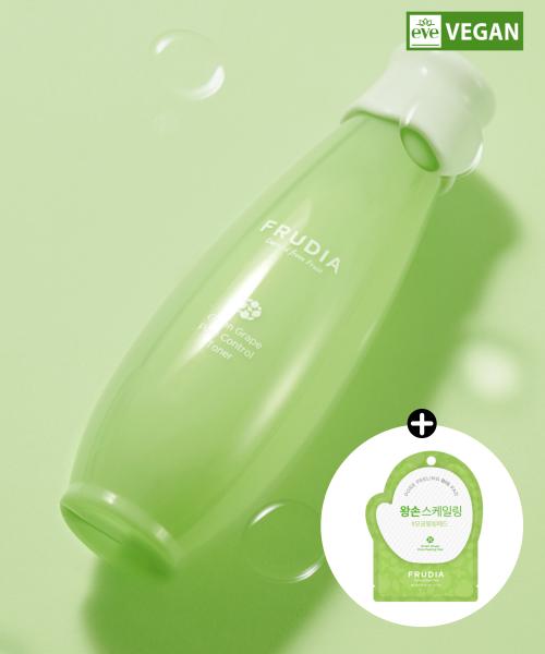 [Pore Clear] Green Grape Mildly Acidic Pore Control Toner (+ Free Gift: 2 Green Grape Pads)
