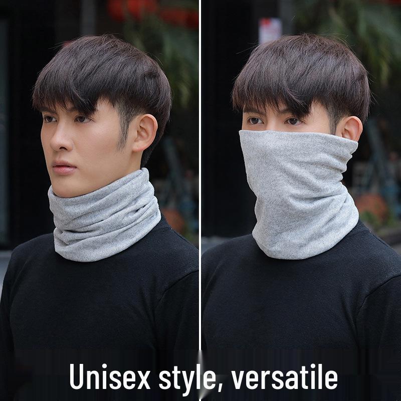 Versatile Knit Scarf & Hat: Cold-Proof, Warm, and Stylish Imitation Cashmere Neck Cover for Men and Women