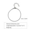 2-5MM Stainless Steel Bracelet For Women Men Gold Color Twist Rope Chain Bangle With Extended Chain Waterproof Party Jewelry