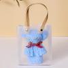 Coral Fleece Bear Towel Gift Box for Weddings and Promotions