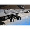 4 Inch 60W Work Light Spot Flood Offroad Car Lights Bar with Universal Trailer Tow Hitch Mount Bracket for Pickup Truck Van