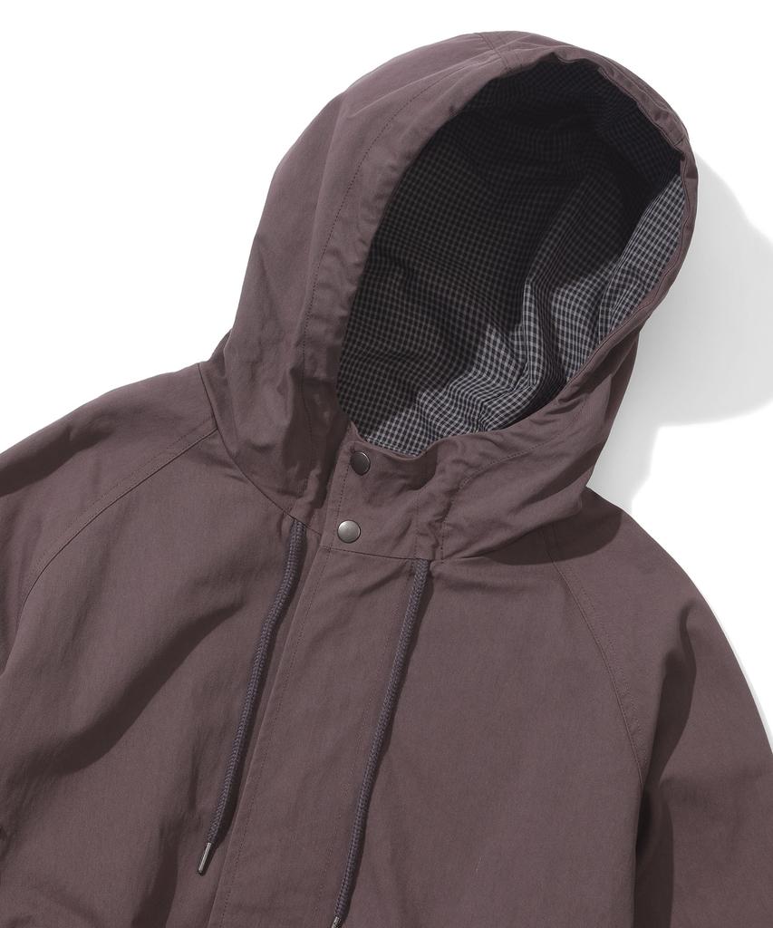 Cgp Vintage Hooded Field Jacket - Purple